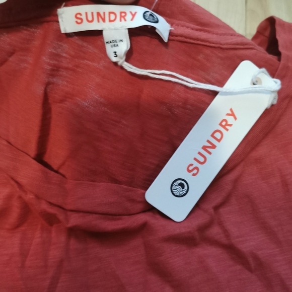 3/60$💚Sundry  Pima Cotton t-shirt bnwt size 3 - Picture 2 of 6